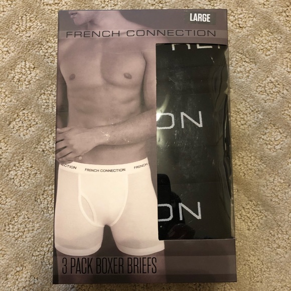 ⚫️⚪️ Men’s French Connection Boxer Briefs - Picture 1 of 5